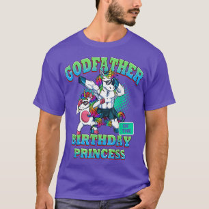 Pate der Geburtstagsfürstentin Dabbing Unicorn T-Shirt