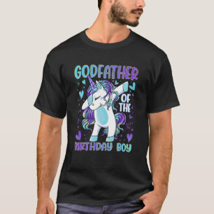 Pate der Geburtstagsparty Boy Dabbing Unicor T-Shirt