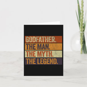 Pate Der Mann Der Mythos Der legendäre, lustige Re Karte