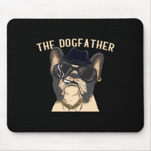 Pate - Frenchie Dad Mafia Französische Bulldogge G Mousepad
