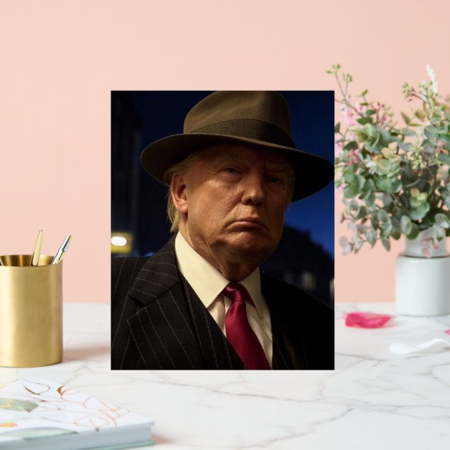Pate of America Don J. Trump Acrylschild (Hochzeit)