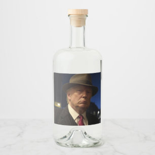Pate of America Don J. Trump Alkoholflaschenetikett