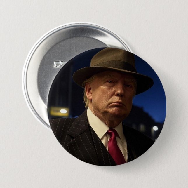 Pate of America Don J. Trump Button (Vorne & Hinten)
