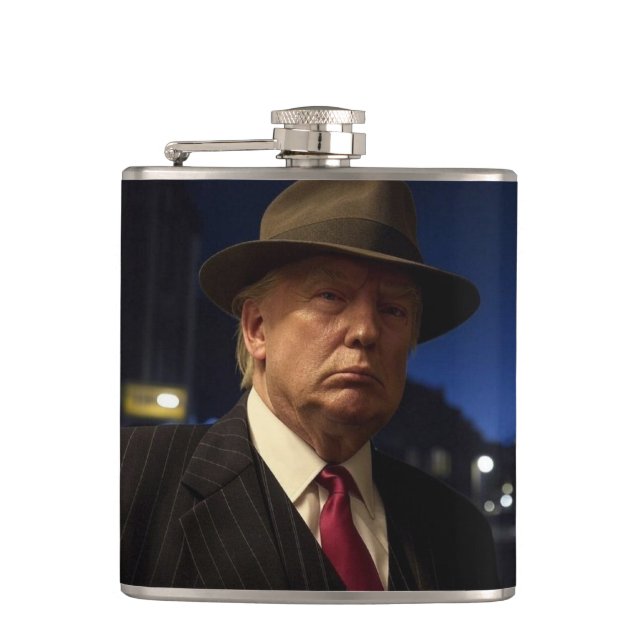 Pate of America Don J. Trump Flachmann (Vorderseite)