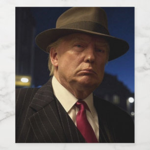 Pate of America Don J. Trump Weinetikett
