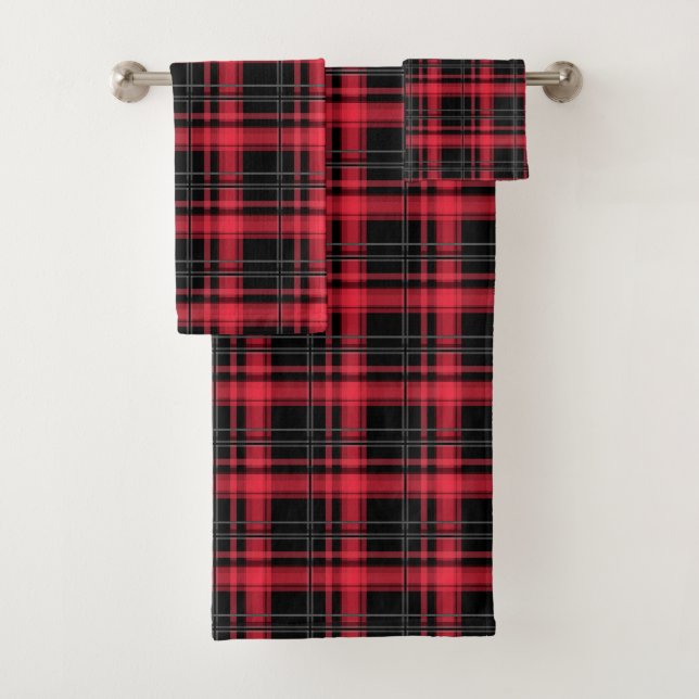 Pâte rayée en tartan à damiers plaid transparent (En situation)