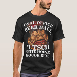 PATEL BARGELD BEERHALLE PUTSCH OVALES BÜRO ALKOHOL T-Shirt