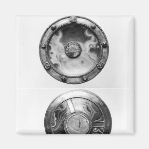 Paten mit einer Medaillonschilderung dauern Magnet