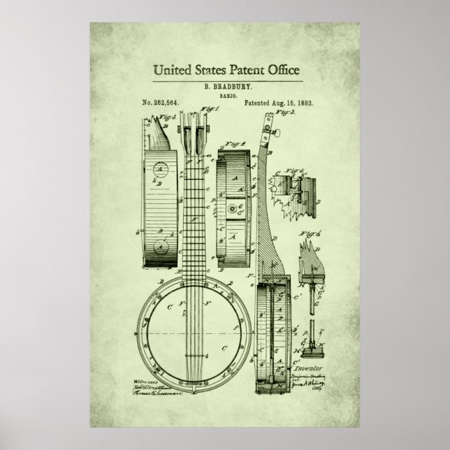 Patent - Banjo - Poster (Vorne)