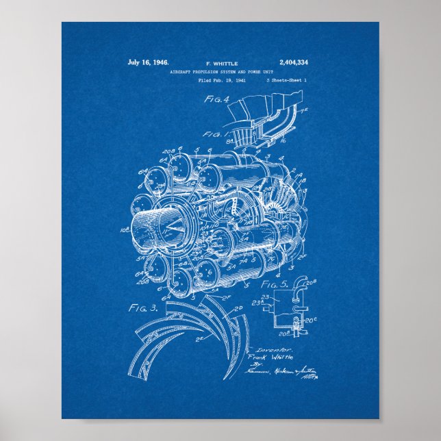 Patent für Antriebssystem und Power - Poster (Vorne)