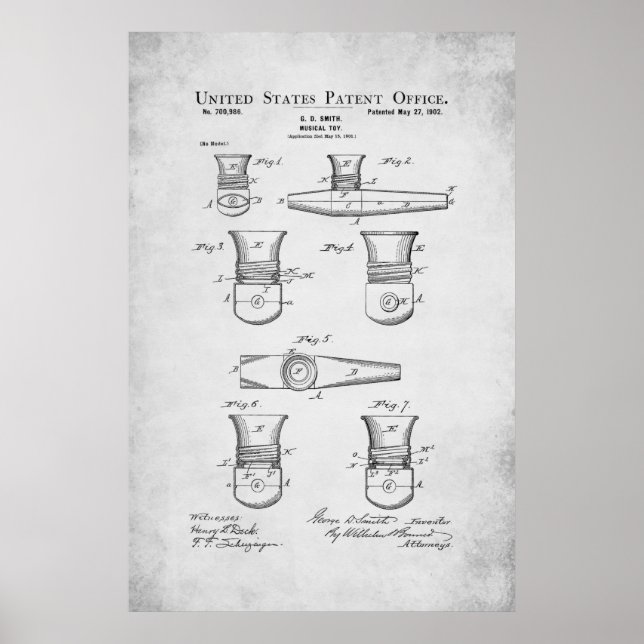 Patent - Kazoo - Poster (Vorne)