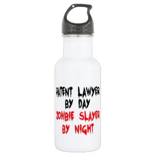 Patentanwalt Zombie Slayer Trinkflasche