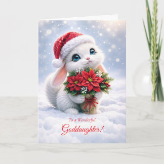 Patentochter Weihnachten Frohe Feiertage Niedlich Karte