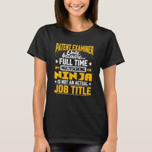 Patentprüfer - Titel des Patentprüfers T-Shirt