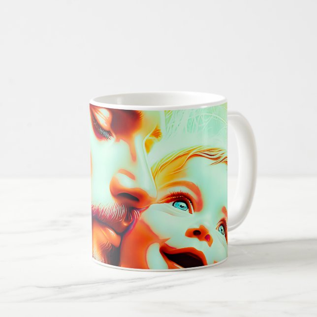 Pater Baby Endless Liebe Kaffeetasse (VorderseiteRechts)