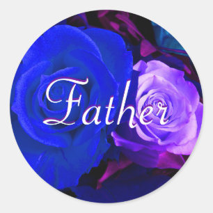 Pater Blue Lila Rose Sticker