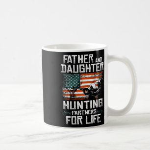 Pater Daughter Jagdpartner - Amerikanische Flagge Kaffeetasse