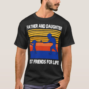 Pater Daughter spielt Baseball zusammen T-Shirt