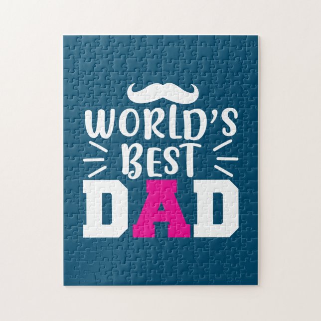 Pater Gift World's Best Vater (Vertikal)