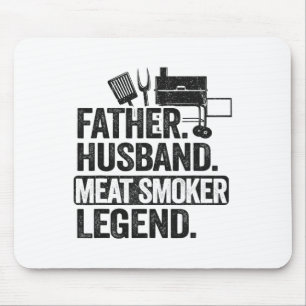Pater Husbynd Meat Smoker Legend Grillen Vater Mea Mousepad