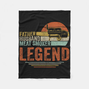 Pater Husnd Meat Smoker Legend Grillen Vater Fleis Fleecedecke
