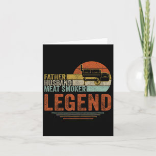 Pater Husnd Meat Smoker Legend Grillen Vater Fleis Karte