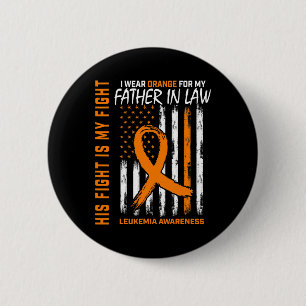 Pater in Law Leukemia Cancer Awareness American F Button
