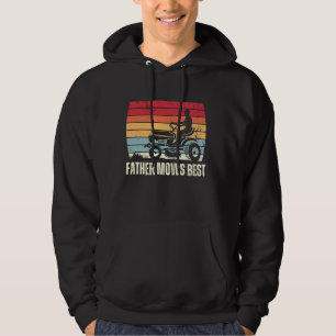 Pater Mows Best Gardener Lawn Care Vater Mähen Fet Hoodie