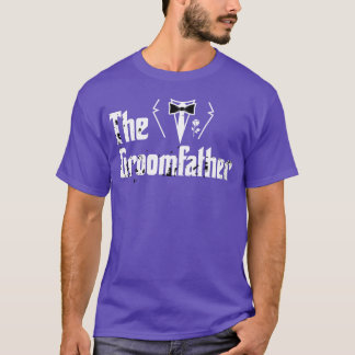 Pater Ofhe Groom Wedding Husband Grooms Vater Rett T-Shirt
