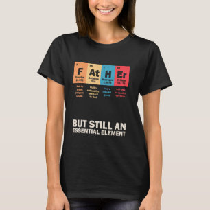 Pater Periodic Table Chemistry Elements Science V T-Shirt