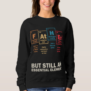 Pater Periodic Table Elements Science Chemistry V Sweatshirt