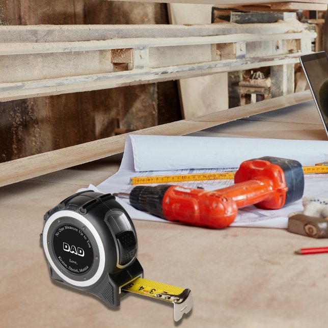 Pater, schwarze Kinder Maßband (Von Creator hochgeladen)