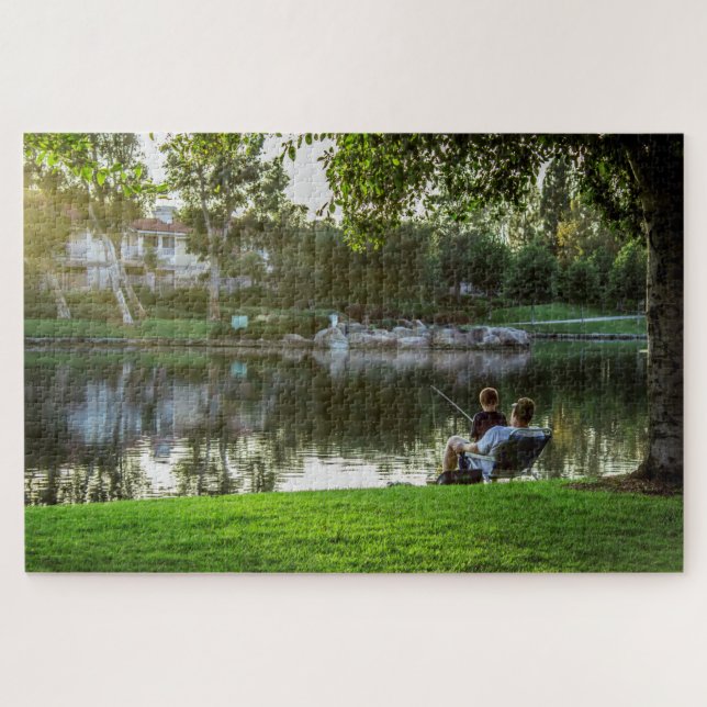 Pater Son Fishing Puzzle (Horizontal)