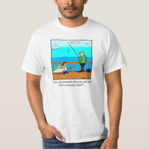 Pater & Son Fishing Spaß Tee Shirt Geschenk