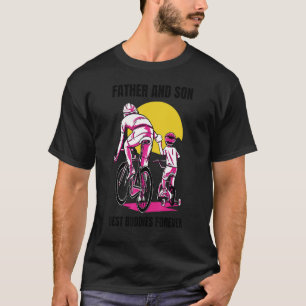 Pater Son Radzubehör Beste Freunde Radfahren T-Shirt
