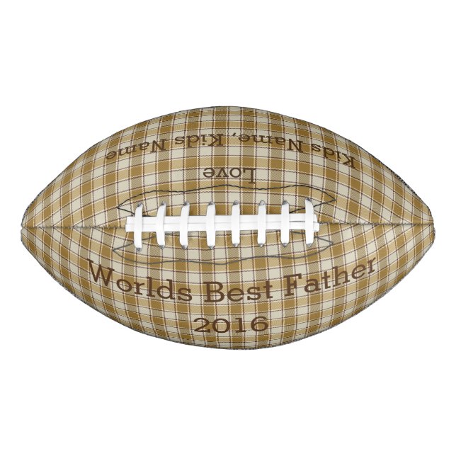 Pater-Tagesfußballgeschenk Football (Vorderseite)