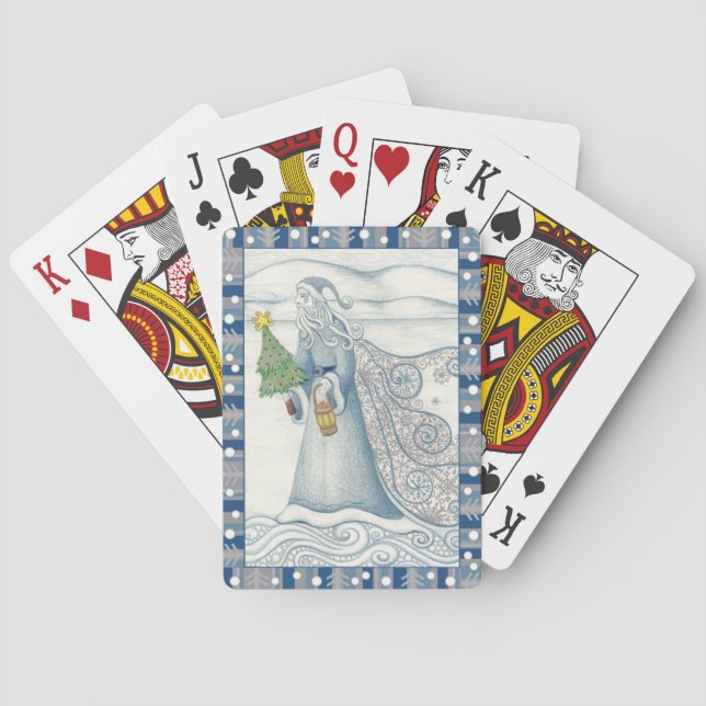 Pater Winter Bicycle Playing Cards Spielkarten (Rückseite)