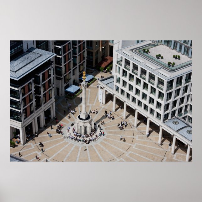 Paternoster Square in London Poster (Vorne)