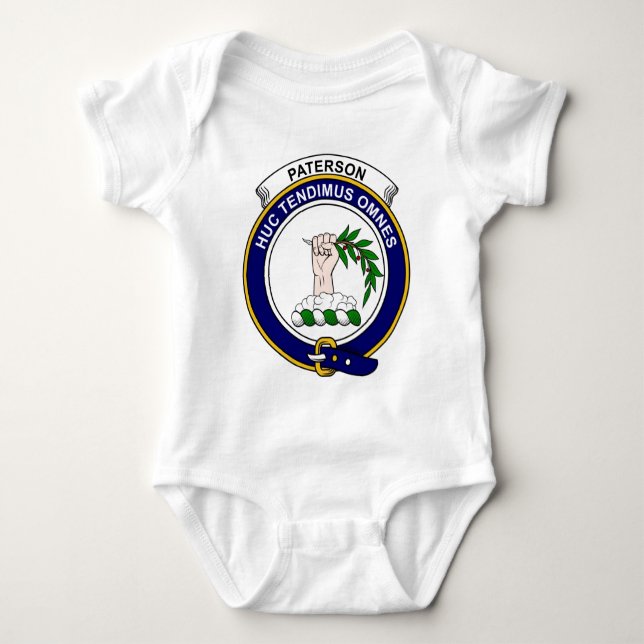 Paterson Clan Abzeichen Baby Strampler (Vorderseite)