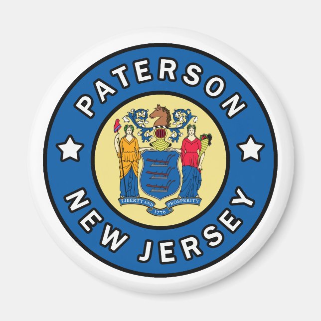 Paterson New Jersey Magnet (Vorne)