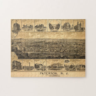 Paterson New Jersey Railroad Natürliche Sehenswürd