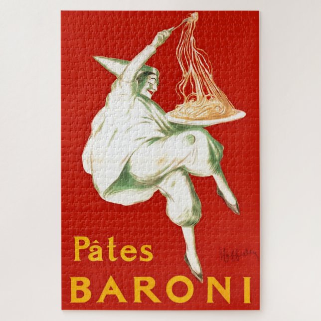 Pates Baroni Cappiello Vintage Werbung (Vertikal)