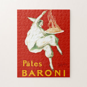 Pates Baroni Cappiello Vintage Werbung