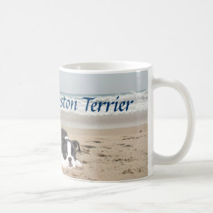 Pâtés de sable de tasse d'amour de Boston Terrie