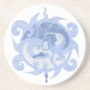 “Path of a Hero” Emblem Untersetzer