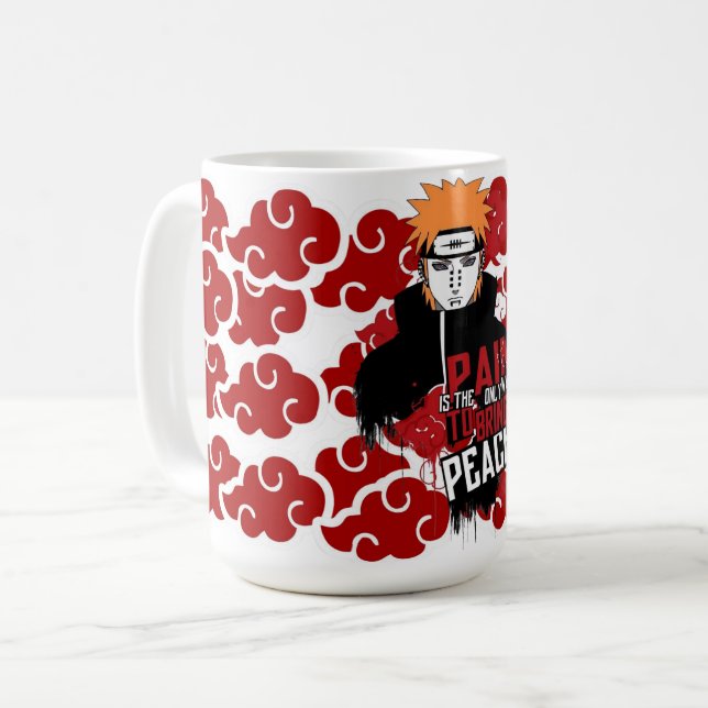 ☕ Path of Power Mug – Anime-Inspired Ceramic Coffe Kaffeetasse (Vorderseite Links)