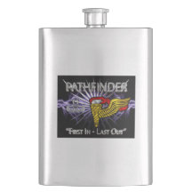 Pathfinder-Abzeichen -"First in Last Out"