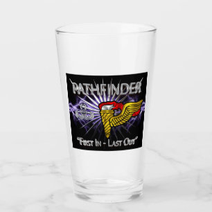 Pathfinder-Abzeichen-"First in Last Out" Glas