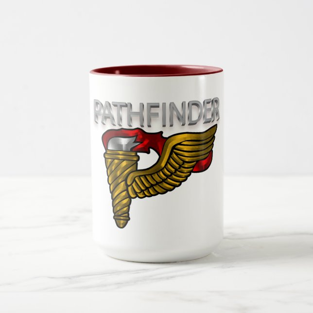 Pathfinder-Abzeichen - "Pathfinder", rot Tasse (Zentrum)
