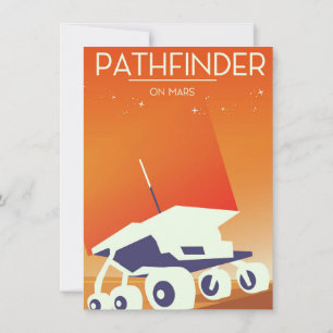 Pathfinder in Mars Art Einladung